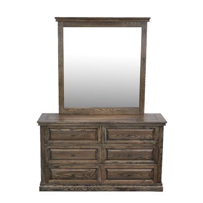 MOSAIC QUEEN 5  PIECE (DRESSER)  BEDROOM SUITE - ASH OAK