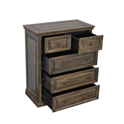 MOSAIC QUEEN 6 PIECE (THE LOT) BEDROOM SUITE - ASH OAK