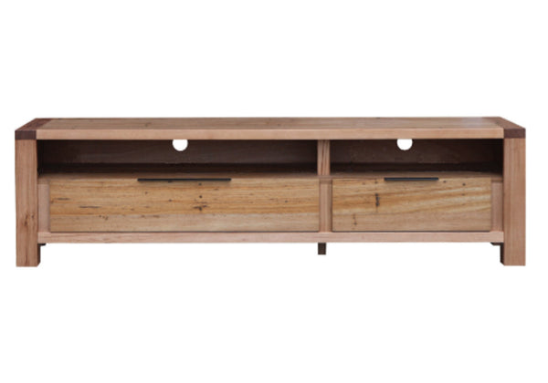BALDRINE TV ENTERTAINMENT UNIT 460(H) x 1900(W) - WORMY CHESTNUT