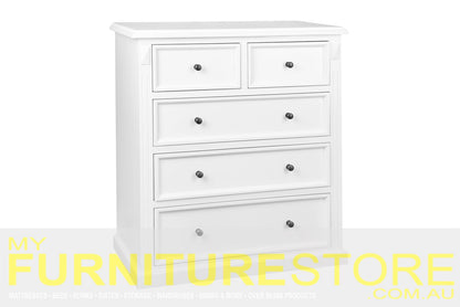LEGIONS KING 4 PIECE (TALLBOY) BEDROOM SUITE - ASSORTED PAINTED COLOURS