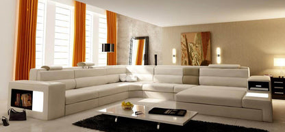 MELONY  (B2006) CHAISE  LOUNGE  SUITE - CHOICE OF LEATHER AND ASSORTED COLOURS AVAILABLE (MADE TO ORDER)