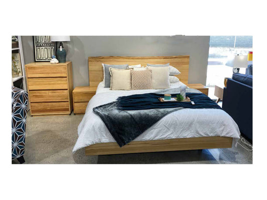 MARIANNA KING 4 PIECE (TALLBOY) BEDROOM SUITE - MESSMATE
