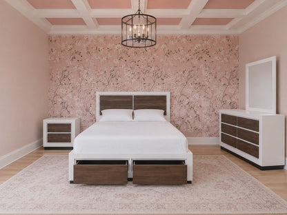 Jared King Taskie Oak Bed Only
