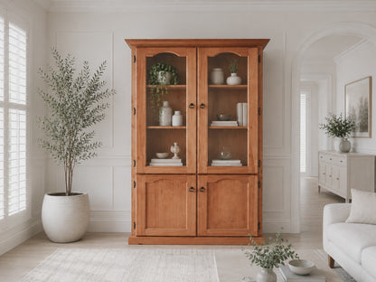 Mudgee (AUSSIE MADE) 4 Door Library Unit Collection - Assorted Stained Colours