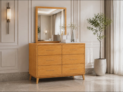 Antarctica (AUSSIE MADE) Dressing Table With Mirror - Assorted Colours