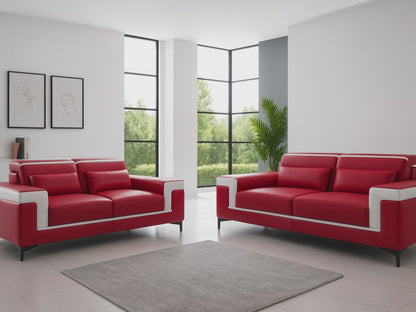 MAYOR (G8020D) 3 SEATER + 2 SEATER LOUNGE - CHOICE OF LEATHER AND ASSORTED COLOURS AVAILABLE