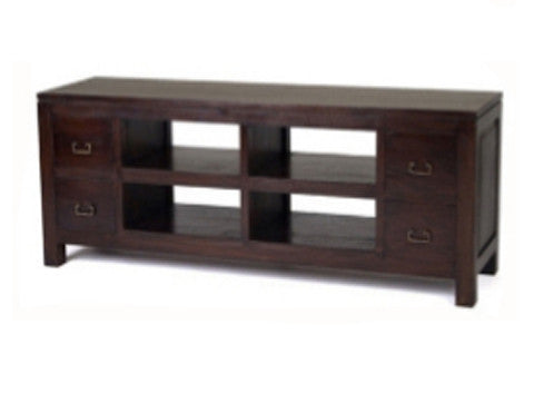 NOWRA TV UNIT (MODEL-DET529) - 600(H) X 1600(W) - CHOCOLATE