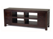 NOWRA TV UNIT (MODEL-DET529) - 600(H) X 1600(W) - CHOCOLATE