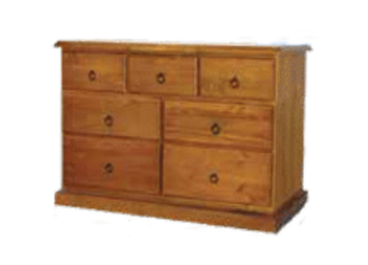 Shildon 7 Drawer Tallboy - Blackwood Or Walnut