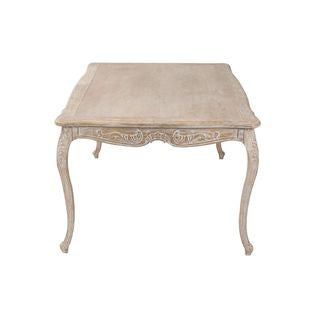 BICHIR 9 PIECE DINING SETTING (ARM CHAIR) 2200(W) -  WHITE WASHED