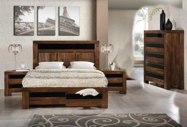 Mandarin (AUSSIE MADE) Queen 4 Piece (TALLBOY) Bedroom Suite - Assorted Colours