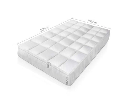 QUEEN SIZE GOOSE  50MM MATTRESS TOPPER