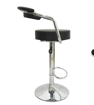 KOTEX (VIC-HS9028) KITCHEN BAR STOOL WITH GAS LIFT - SEAT: 620 - 840(H) - BLACK
