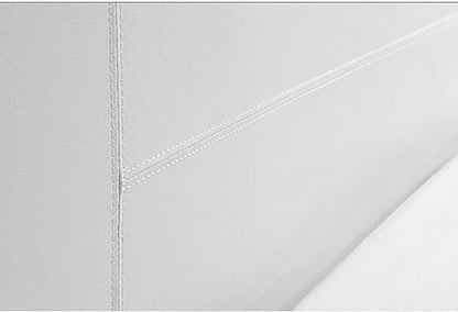 KING SOPHIE (ING-KBFB) LEATHERETTE  BED FRAME - WHITE