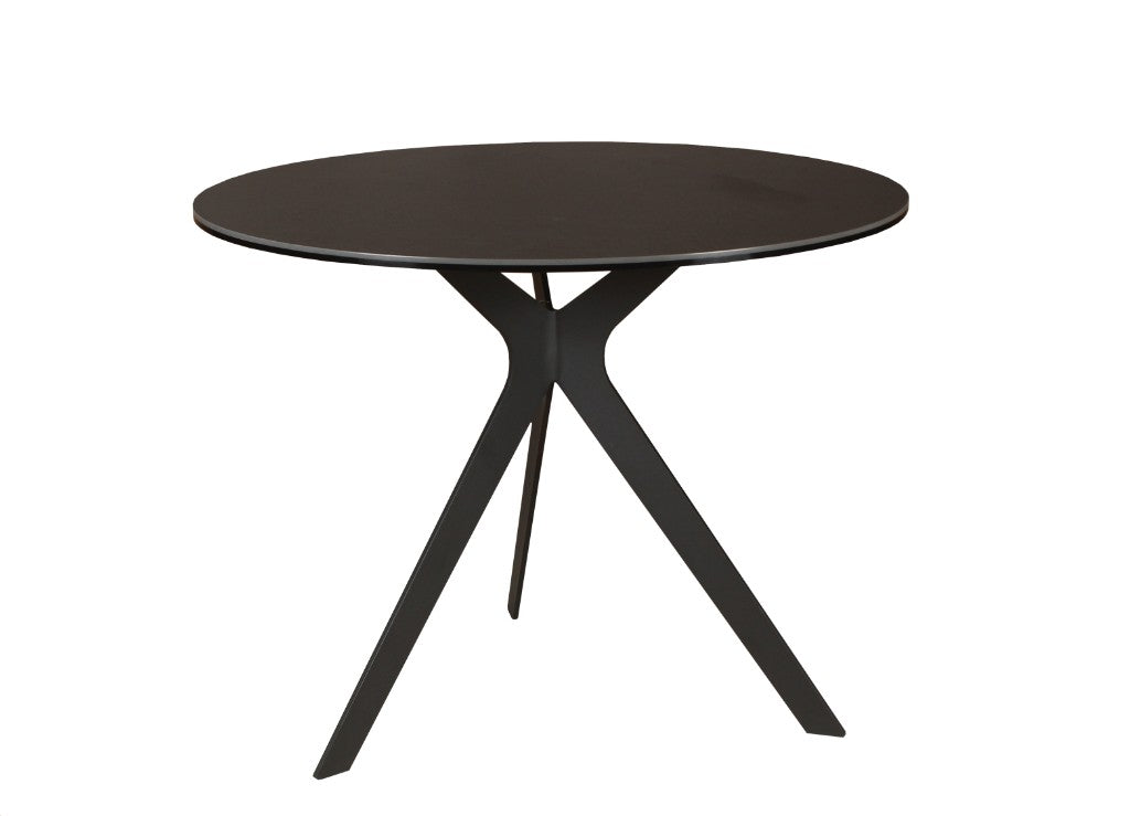 LEWIS ROUND SIDE TABLE - 460(H) X 600(Dia) - DARK GREY
