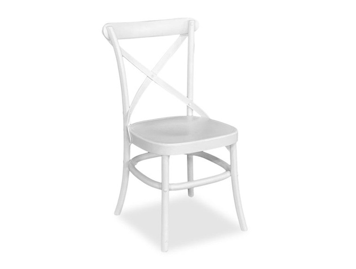 BYRON BAY DINING CHAIR - MATT WHITE