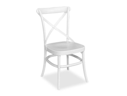 BYRON BAY DINING CHAIR - MATT WHITE