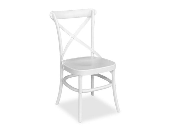 BYRON BAY DINING CHAIR - MATT WHITE