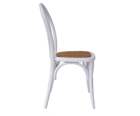 LUCILLE (SET OF 2) BENTWOOD CHAIR - ANTIQUE WHITE
