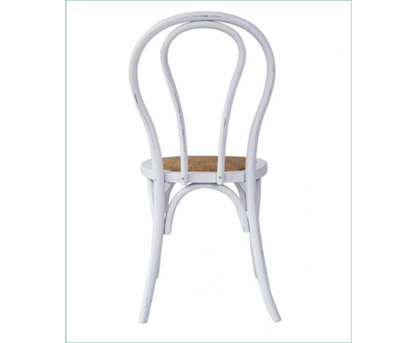 LUCILLE (SET OF 2) BENTWOOD CHAIR - ANTIQUE WHITE