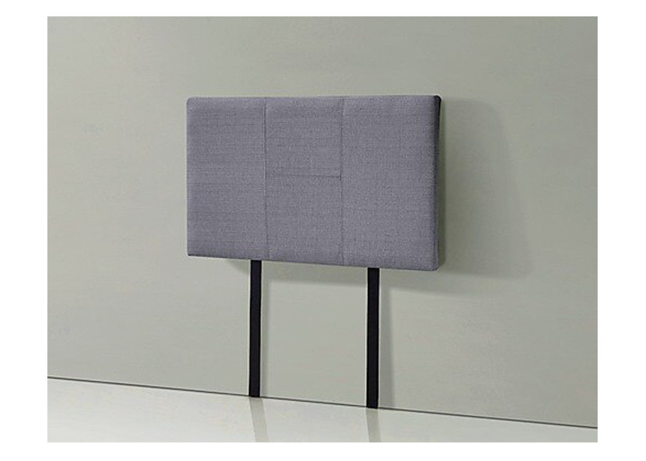 SINGLE MAYARI LINEN FABRIC HEADBOARD BEDHEAD - GREY
