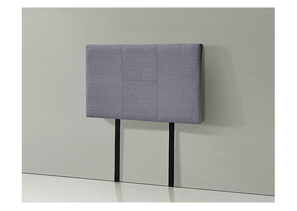 SINGLE MAYARI LINEN FABRIC HEADBOARD BEDHEAD - GREY
